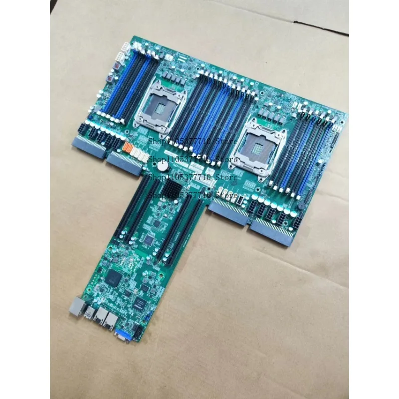4028 GPU 8-kaart 10-kaart server X10 moederbord, server moederbord X10DRG-O + -CPU moederbord