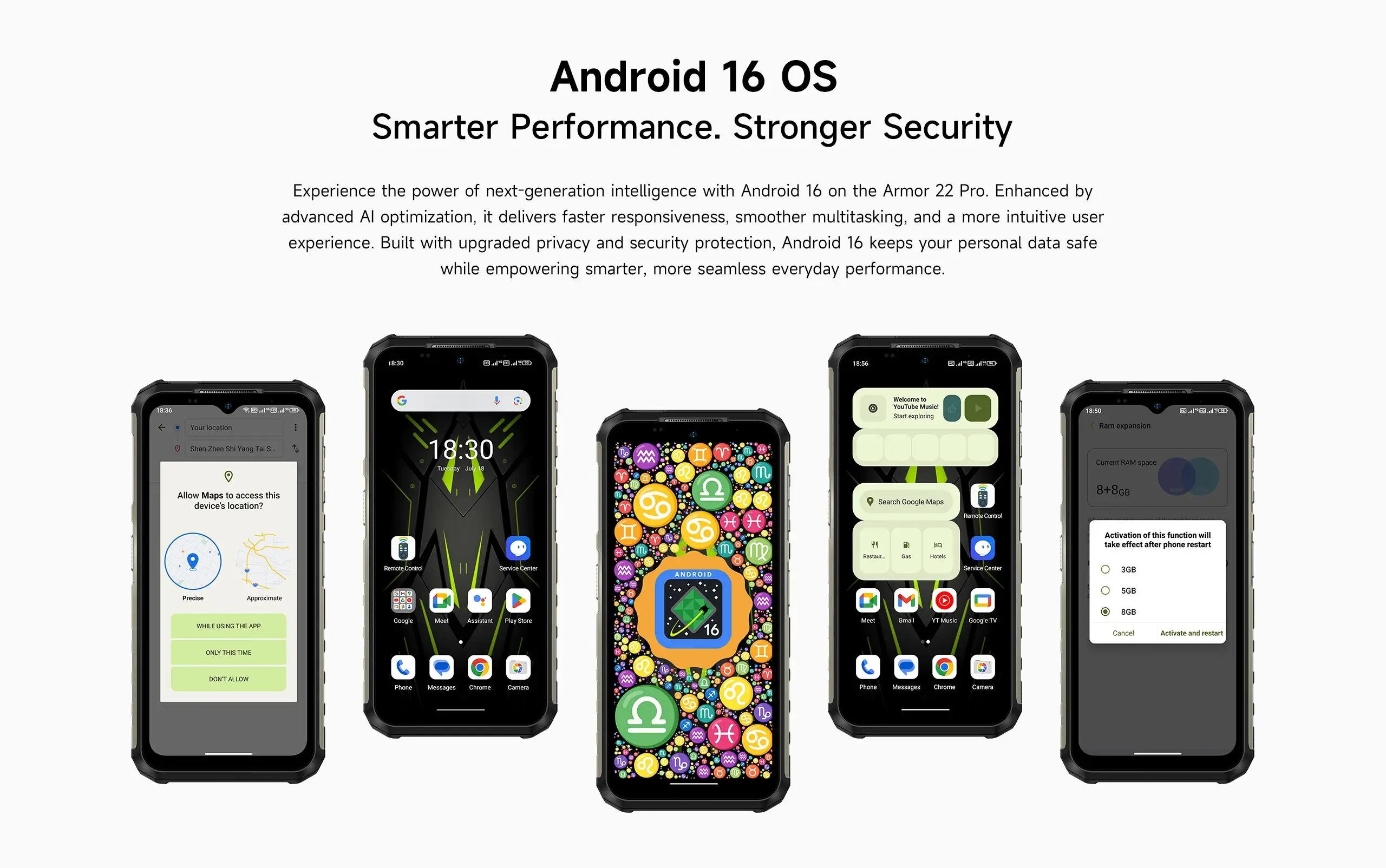 Ulefone Armor 22 pro Rugged Smartphone 6.58'' Android 16 Helio G200 8GB+128GB/256GB 64MP 6600mAh 33W 4G NFC Rugged Phone