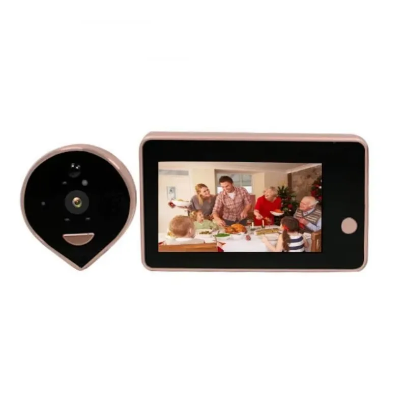 1080P Wireless Wifi Video  Battery-Wifi Peephole Video Doorbell Low Power Consumption Video Doorphone