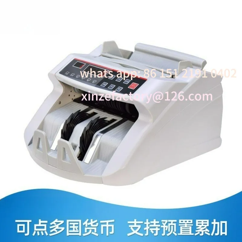 

Customizable Banknote counter for US dollars, euros, plastic coins and foreign currencies