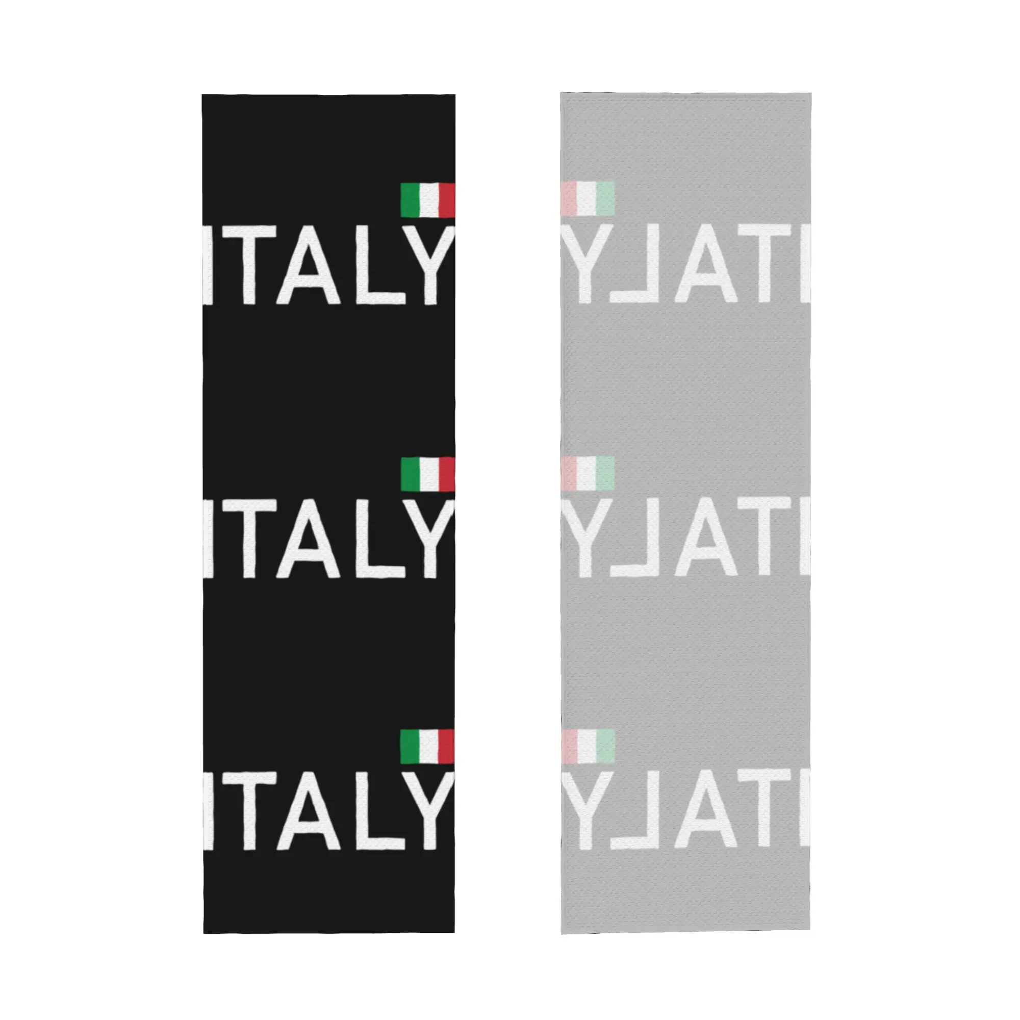 Italy Flag Italia Italian Italiano Cold Exercise Towel   Super Soft Breathable Instant Cooling Towel  Beach Towels