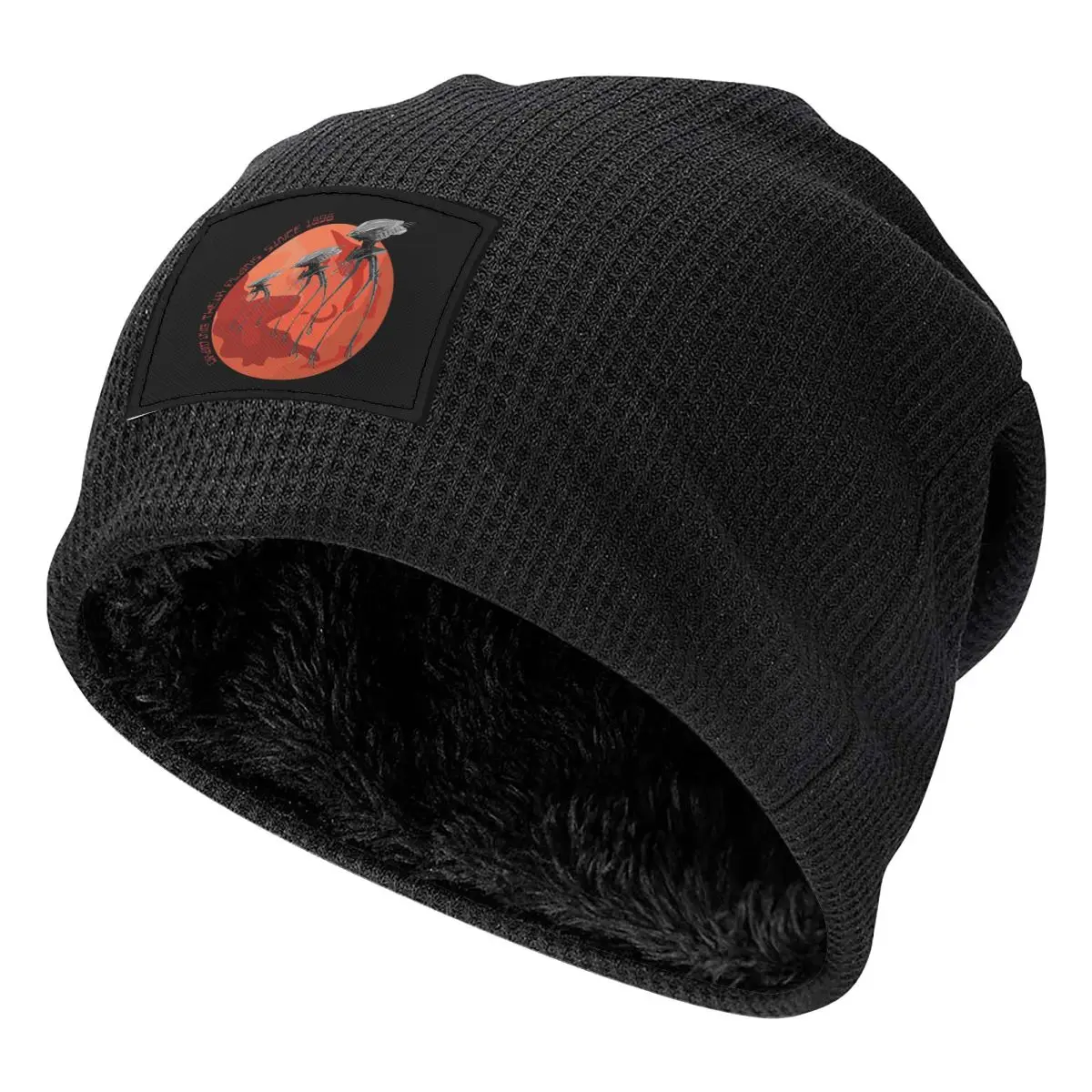 War Of The Worlds Drawing Their Plans Since 1898 Men Women Beanies Caps Fleece-Lined Bonnet Hat Autumn Winter Skullies Hats