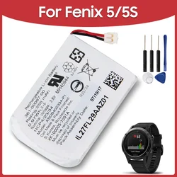 New Replacement Battery 361-00097-00 361-00096-00 361-00098-00 For Garmin  Fenix 5 6 Fenix 5S Fenix 5X Rechargeable Battery