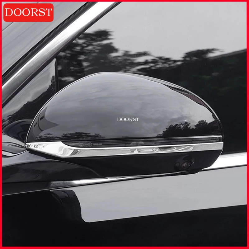 

For Mercedes Benz C E GLC W206 W214 X254 Car Rearview Mirror Anti-Collision Strip Decoration Exterior Modification Accessories