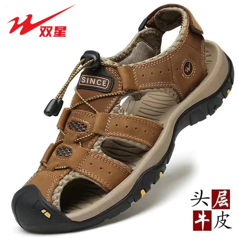 

Outdoor Men Roman Sandals Adjustable Strap Soft Cushion Sole Non Slip Summer Beach Walking Fashion Daily Casual Male Shoes