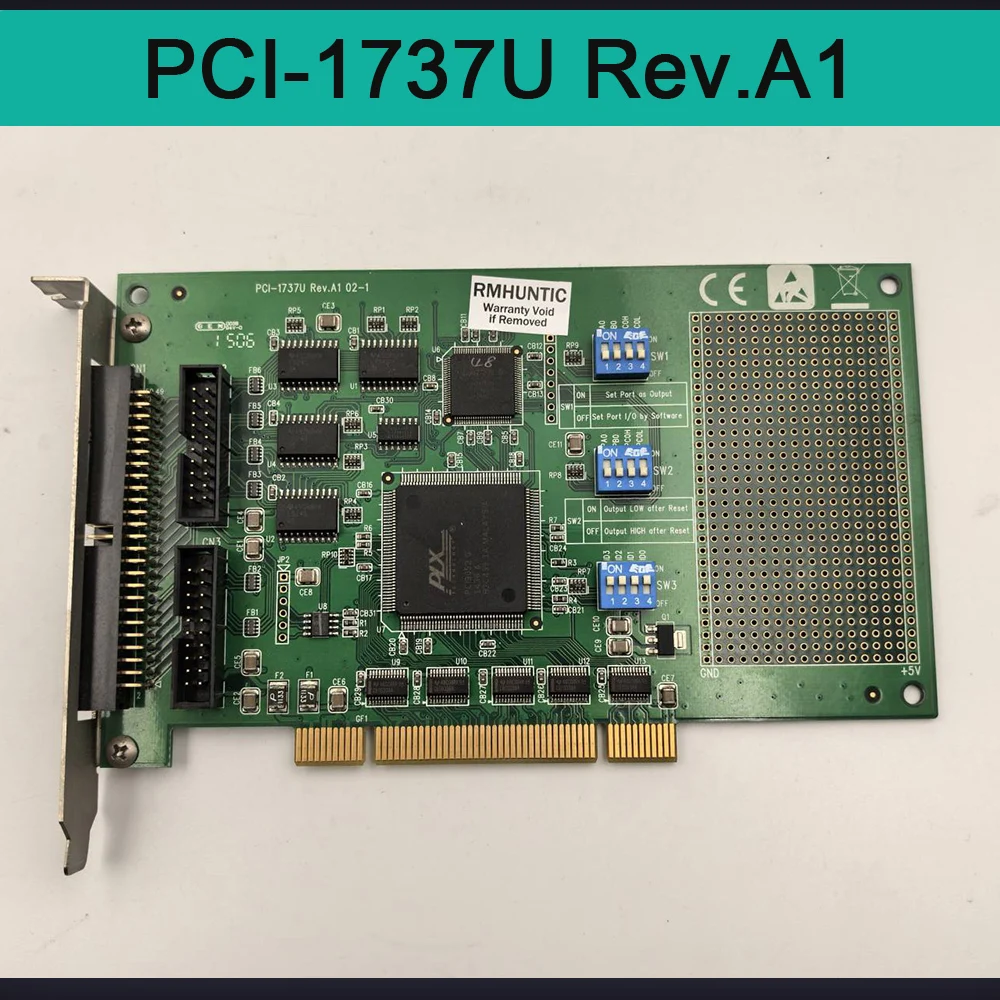 

24-канальная цифровая карта ввода-вывода PCI-1737U Rev.A1