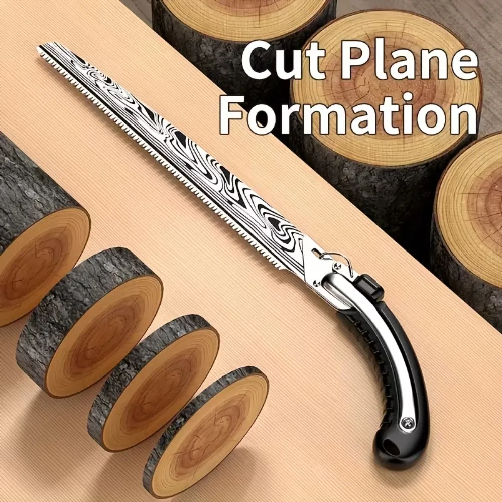 

Бытовая деревообрабатывающая ленточная пила, ручная пила из дамасской стали для лесозаготовок в саду