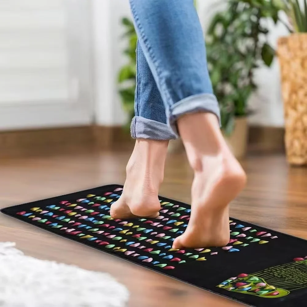 Fingerpressure Board Foot Massage Pad Acupoint Mat For Acupressure Relaxes The Nerve Ache Ease Tiredness The Muscle Massage Pad