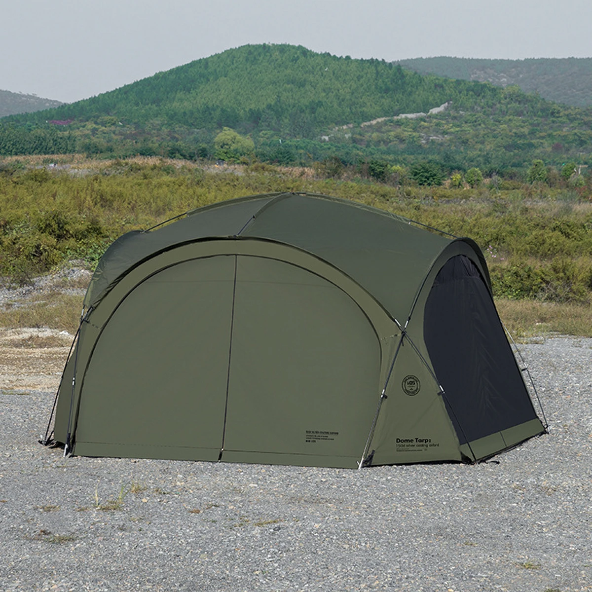 ShineTrip A470 Modulares Erweiterungszelt, Kuppelzelt für Outdoor und Selbstfahrer-Camping, Großflächiges Silberbeschichtetes Überdachungszelt