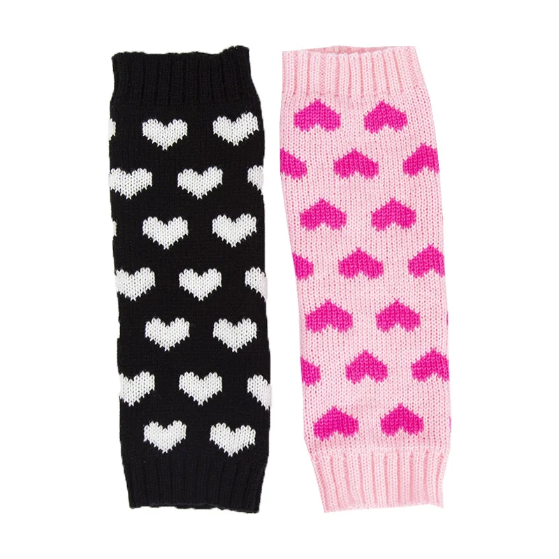 1 Pair Women JK Gloves Japanese Kawaii Lolita Arm Sleeve Girl Arm Crochet Knitting Gothic Heart Warm Fingerless Warmer Gloves