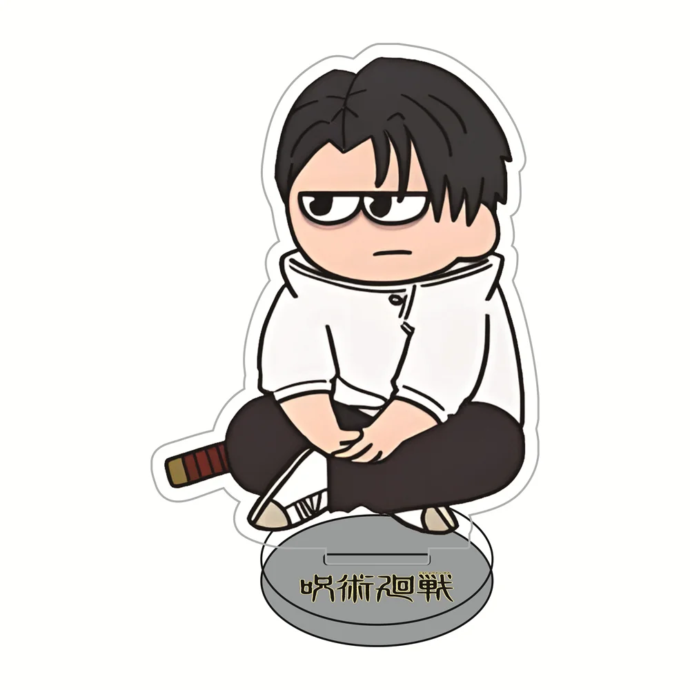 Jujutsu Kaisen Sitting Version 10cm Acrylic Stand Figures Keychain Anime Collectible Merchandise Desktop Decoration Fan Gift