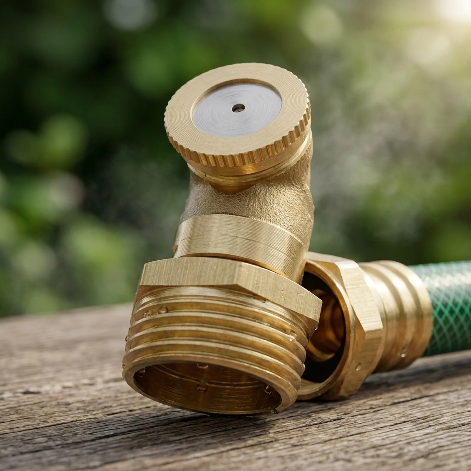 Brass 1/2 inch Threaded Mist Nozzle for Landscape Cooling Humidification Garden Sprinkler Lawn Irrigation Small Fountain Setup