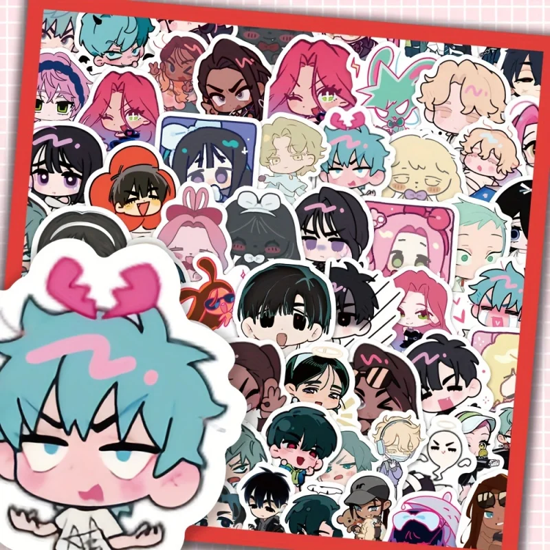 100pcs Irregular-shaped stage stickers alienstageAlien stage simple cute stickers image 3