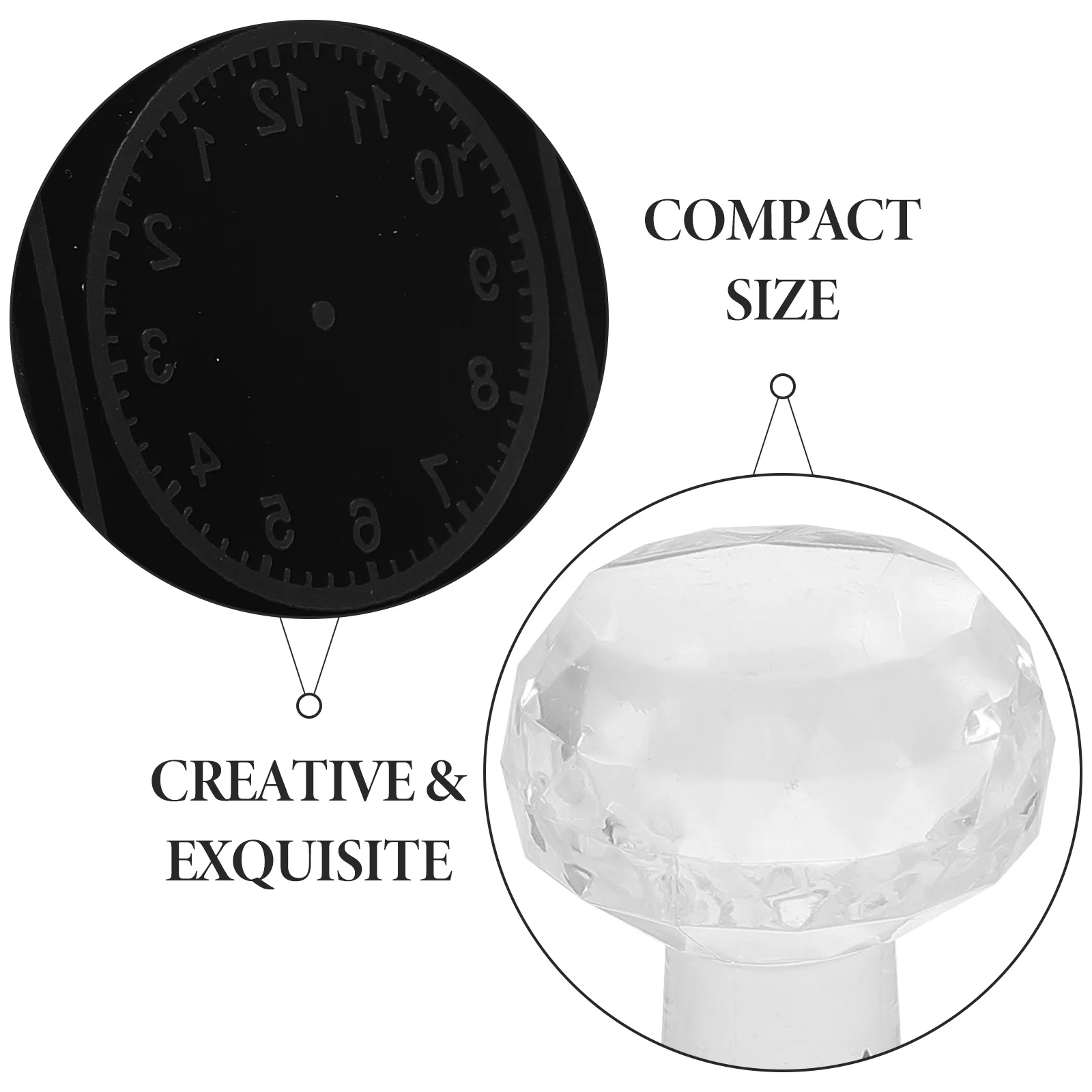 

Clock Stamp For Kids Self-Ink Stamper Round Time Learning Tool Educational Game Activity Flashcards Worksheets Puzzle Teaching