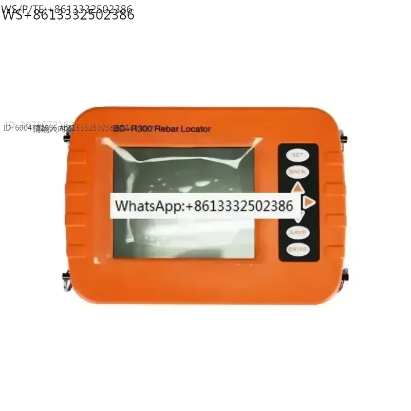 Concrete Rebar Locator Scanner for Steel Bar Position Detection and Concrete Protective Layer Testing