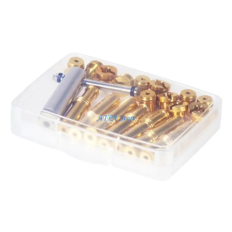 Jet carburateur convivial U13C, comprenant outil retrait Guide pour les débutants pour améliorer les