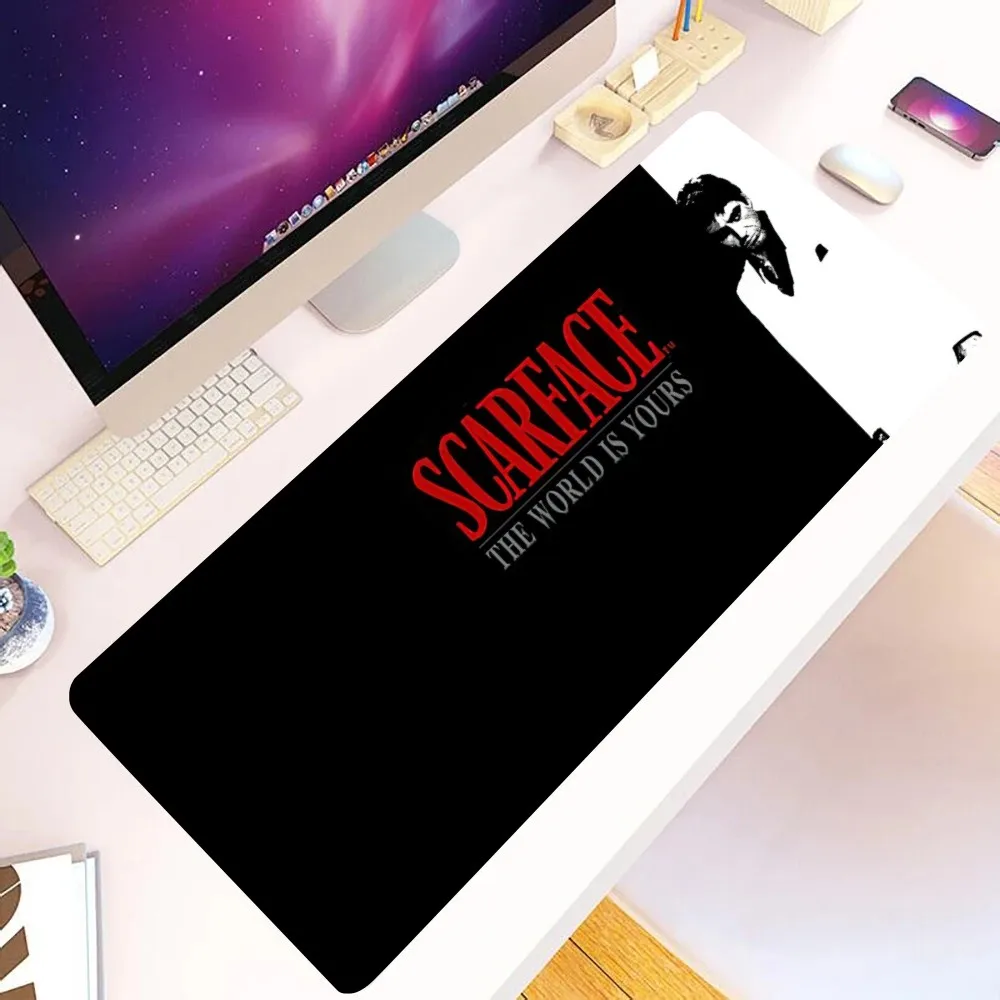 Scarface 1983 Film Al Pacino Movie Mousepad Large Gaming Compute Gamer PC Keyboard Mouse Mat