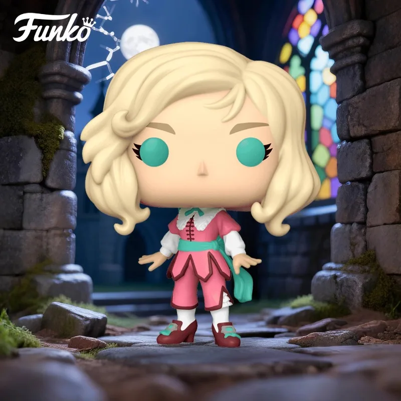 

Подлинное издание FUNKO POP 《Castlevania: Maria Renard》Аниме Экшн Настольное украшение Орнамент Модель Игрушки Коллекционная модель