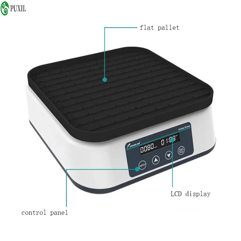 110/220V track vibration table number display vibration table laboratory multi-purpose oscillator with adjustable speed