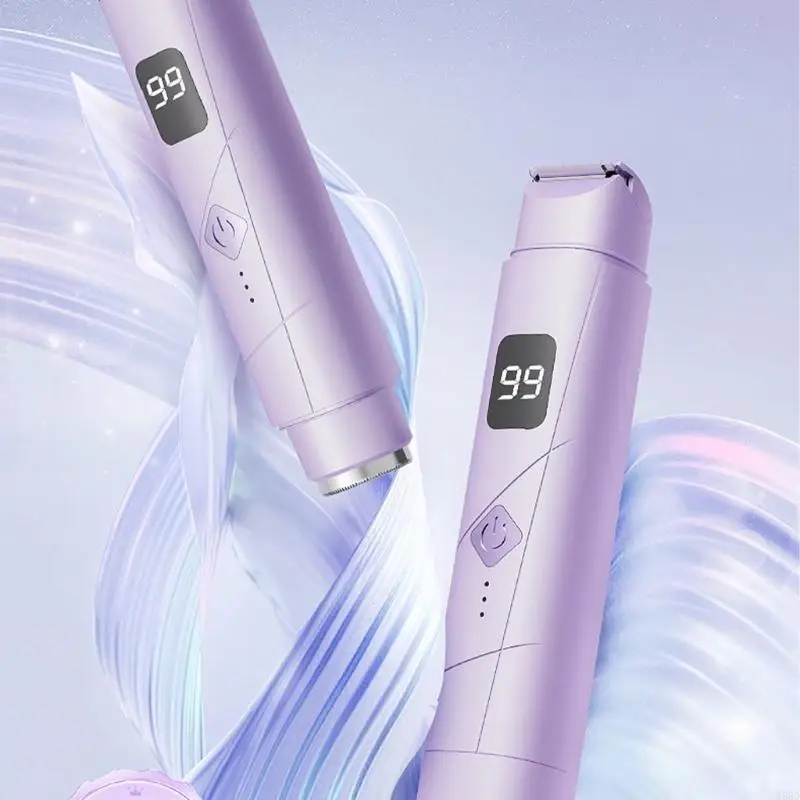 

Rechargeable Hair Trimmer Plastic Texture for Sensitive Skin Wet and Dry Use N58D