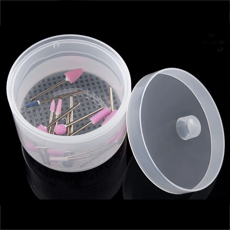 Nagelboren Houder Desinfectiedoos Nagelboren Reinigingsmiddel Manicure Gereedschap Drop Shipping