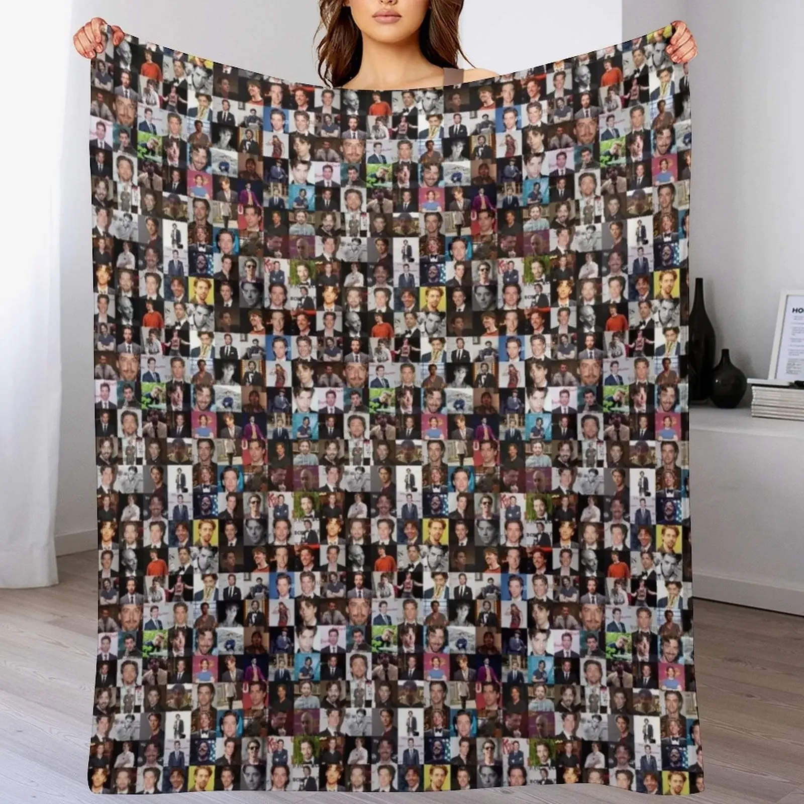 Christian Borle Collage - Many Items Available Throw Blanket Baby Single christmas gifts Blankets