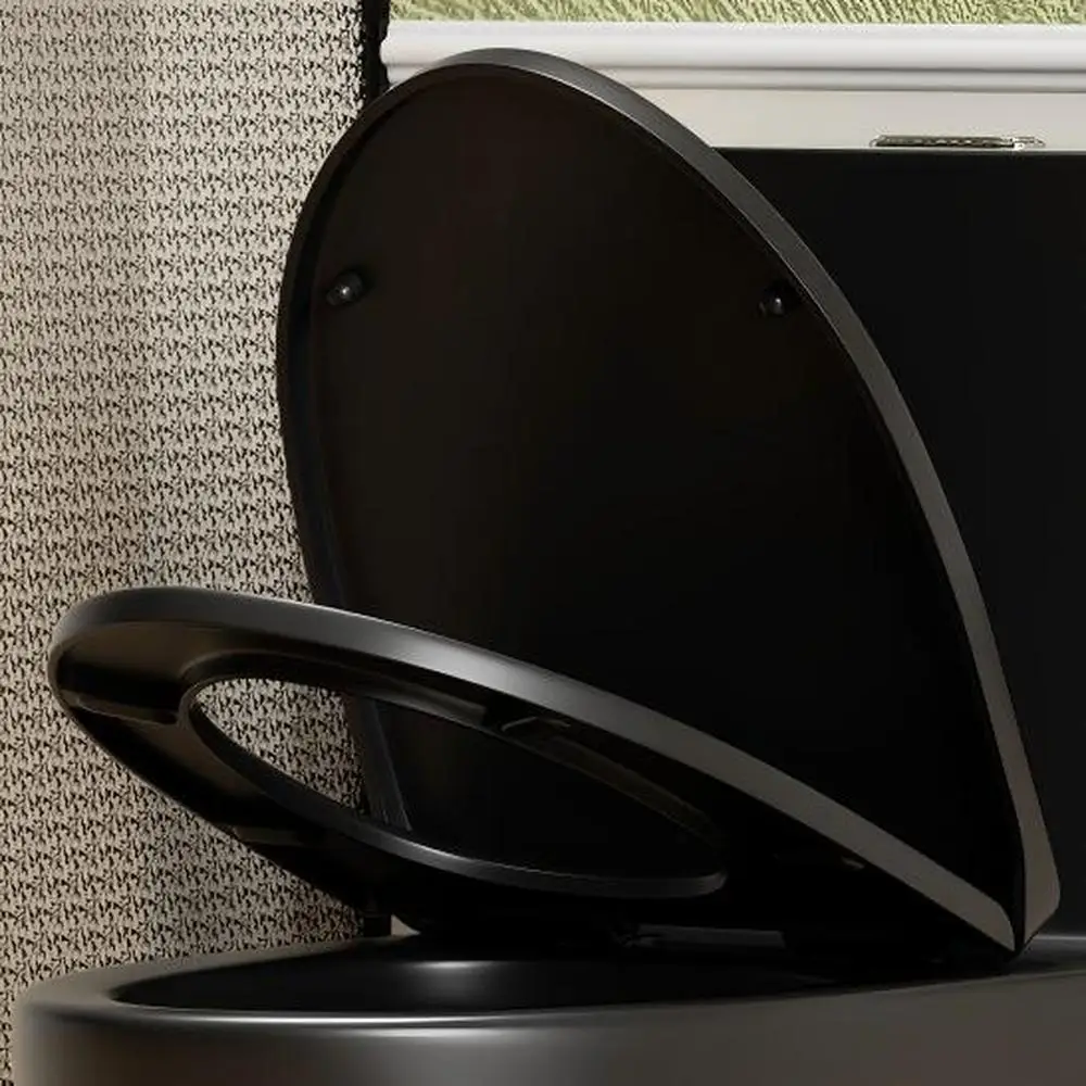 Matte Black Toilet … - image