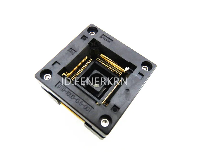 OTQ-100S-0.5-001 QFP100 Programming Board Test Board Burn-in Board