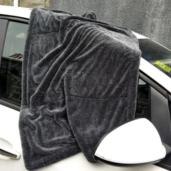 Microfiber Car Wash Towels Double Drying Microfibre Care Detailing Auto Cleaning Super Absorbent Cloth