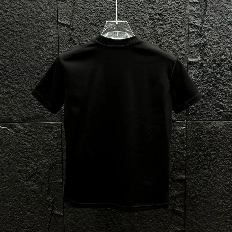 HKSH Stylish Unique Short-Sleeve T-shirt Suspenders Men's Cool Trendy Summer New Casual Niche Fashion Versatile Tees Top HK25059