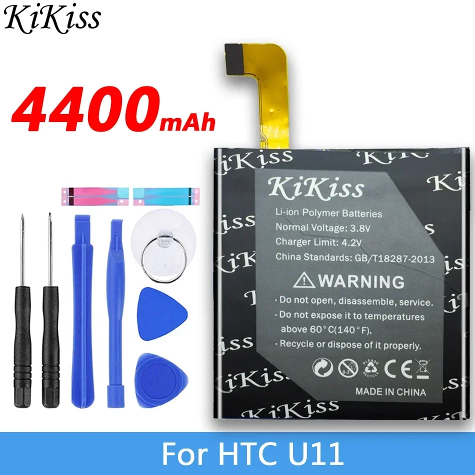 4400mAh B2PZC100 Battery for HTC U-3U U11  Li-ion Mobile Phone Battery + Gift Tools