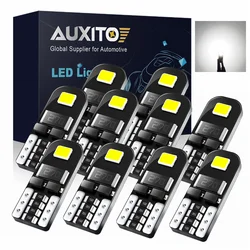AUXITO 10Pcs 194 W5W T10 LED Bulb Ultra Bright Canbus Error Free White Car Parking Position Lights Interior Map Dome Light 12V