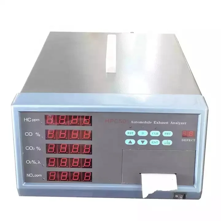 HPC501  High Quality Automotive Vehicle Exhaust  Analyzer( 5 :HC,CO,CO2,O2,NOx)