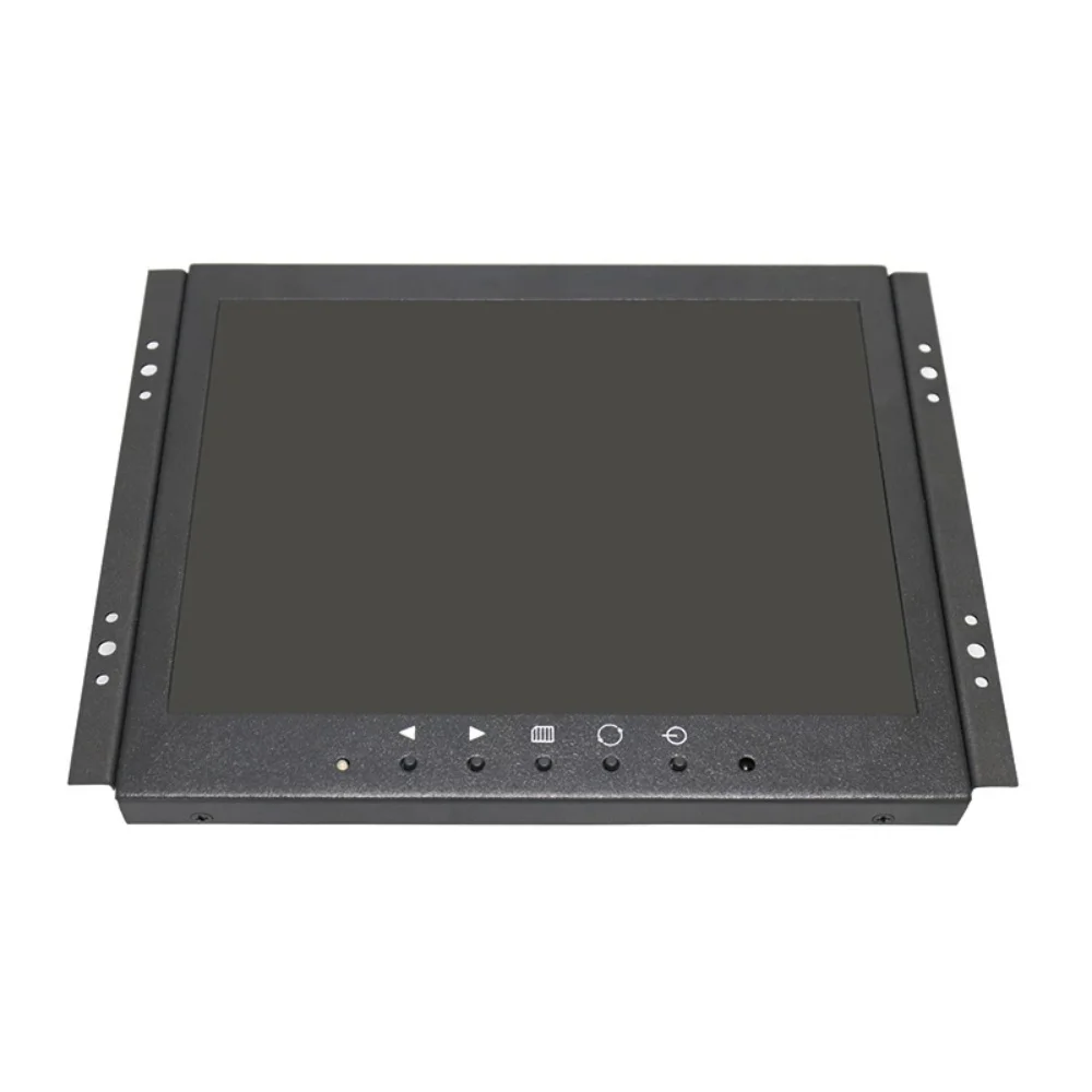 Zhixianda 4:3 TFT LCD IPS 9.7 Inch Metal Resistive Capacitive Touch Screen Display Open Frame Monitor For Industrial Equipment