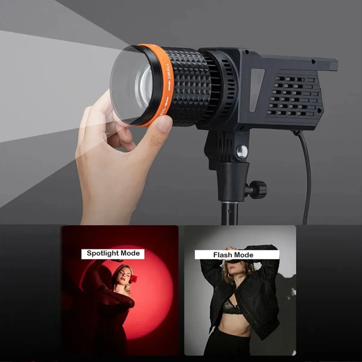 

Светодиодный видеосвет M05K 40W для фотосъемки, 3000K-6000K, баланс дневного света, имитация солнечного света для портретной съемки, студийной вспышки, прямых трансляций, EU-PLUG