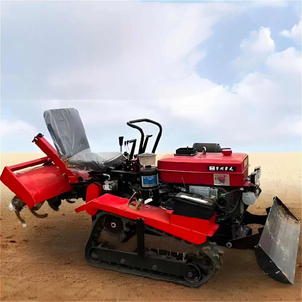 Brand New 25hp Tracked Tractor and Various Accessories for Sale At A Low Price.