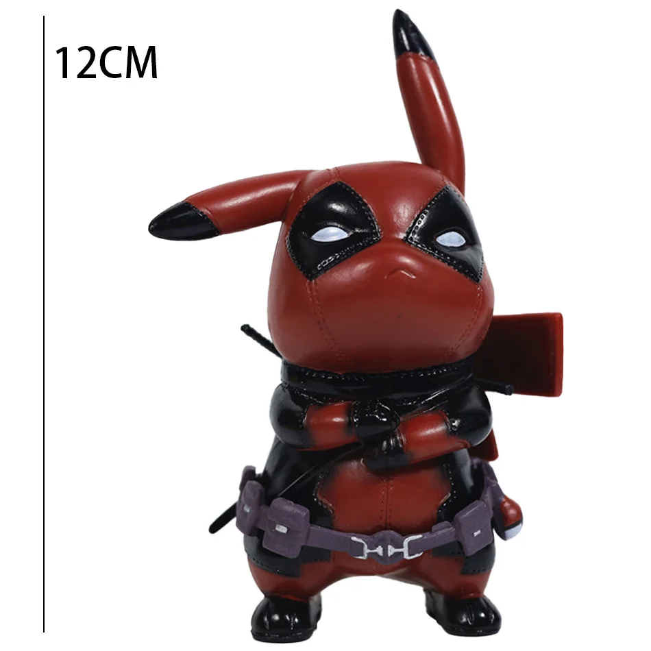 Figura de Pikachu de 12 cm, Figura de Acción de Pikachu, Estatua, Modelo, Decoración de Escritorio, Colección de Muñecos, Juguetes, Regalos de Navidad