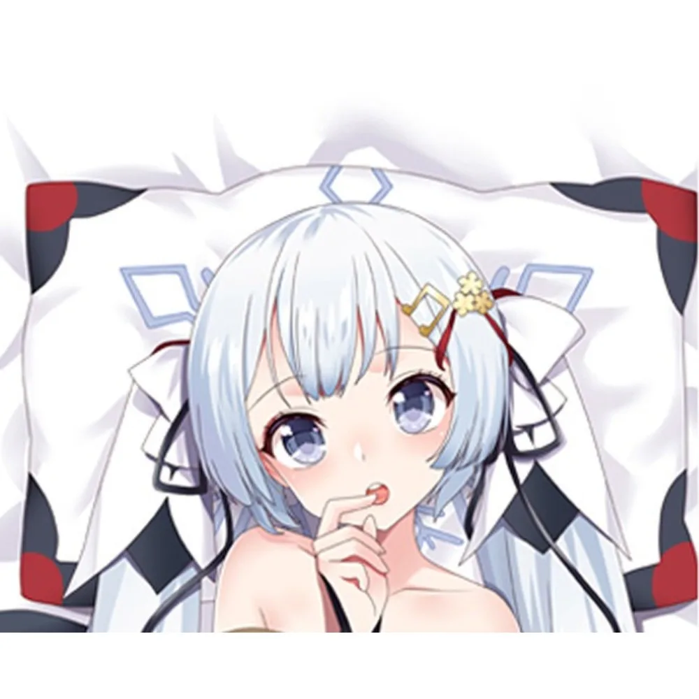 Kamisato Ayaka Double‑Sided Printed Long Pillow Cover