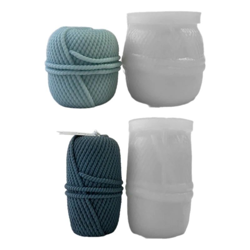 Fast Reach Cylindrical Mold Easy to Use Silicone Mold for Making Wool Column Candles