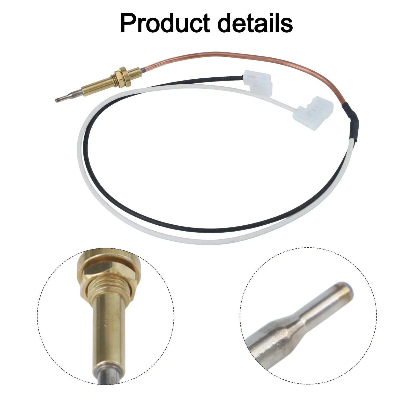 For Dometic RV Refrigerator Specific Thermocouple Ensures Effective Flame Heat Detection and Voltage Generation