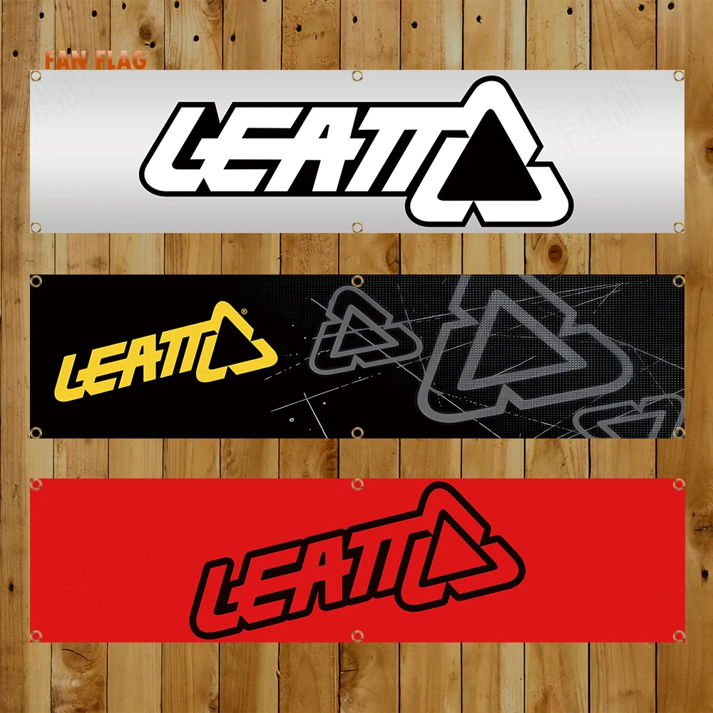 60x240cm Leatts Auto Parts Banner Flag Polyester Printed Garage or Outdoor Decoration Tapestry