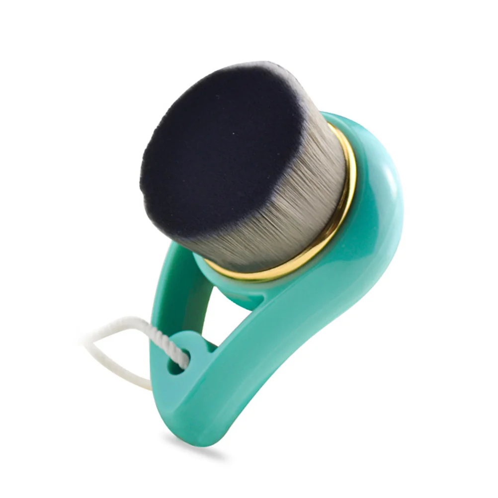 Spazzola per la pulizia del viso in fibra Verde Strumento per la pulizia della pelle esfoliante per pori profondi per uomini Donne Scrub per il viso Cura Glow Routine Cura della pelle