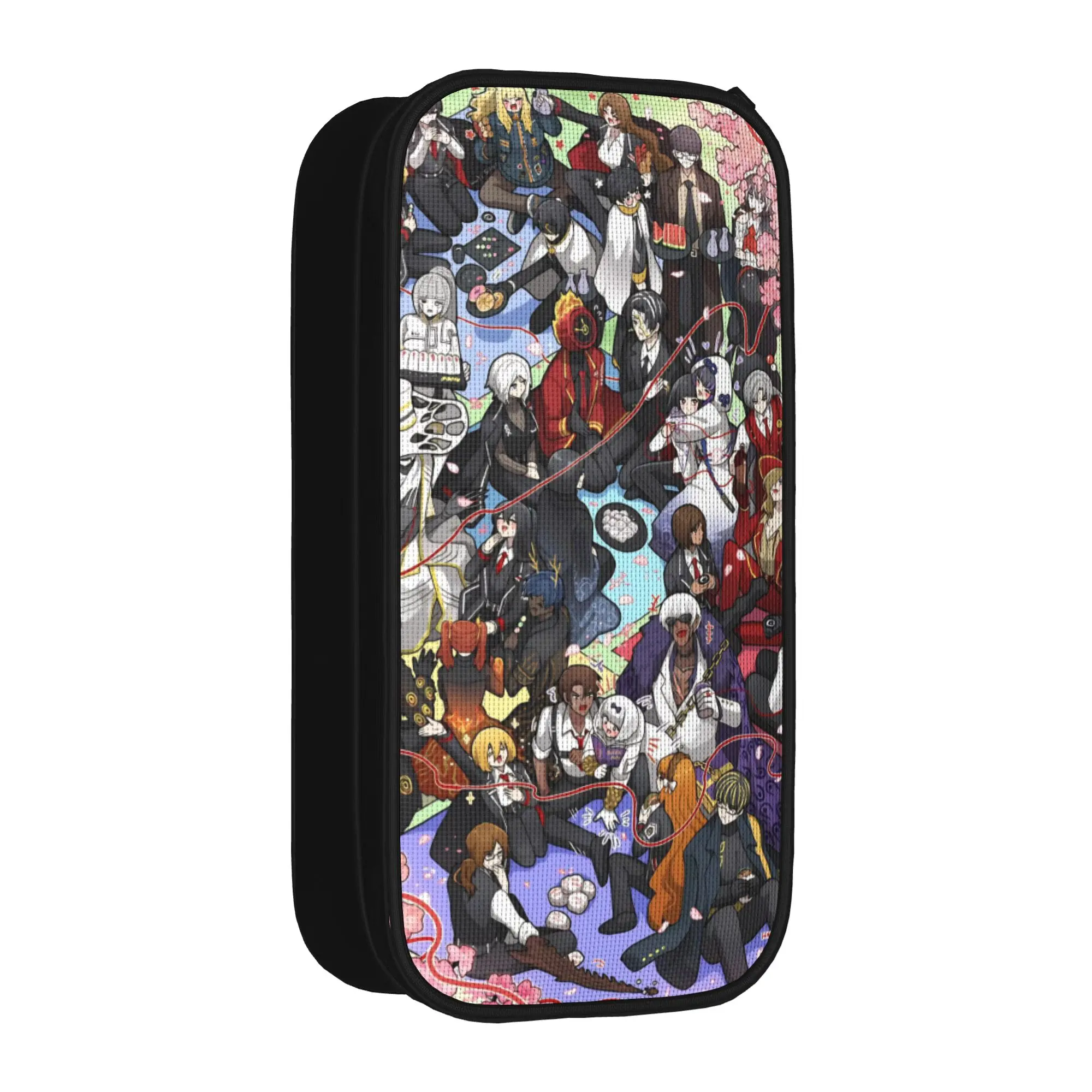 Limbus Company Games Pen Box Double Layer Large Capacity Kids  Pen Case Birthday Gift