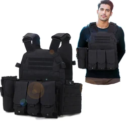 Tactical 6094 vest Airsoft hunting camouflage vest outdoor men Molle vest CS combat training bulletproof vest