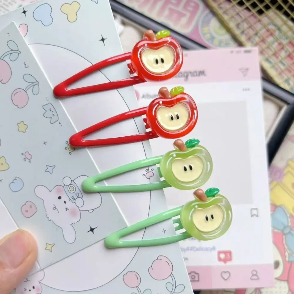 Gifts Cartoon BB Clip Sweet INS Style Broken Clips Simulated Fruit Hairpin Hair Accessories