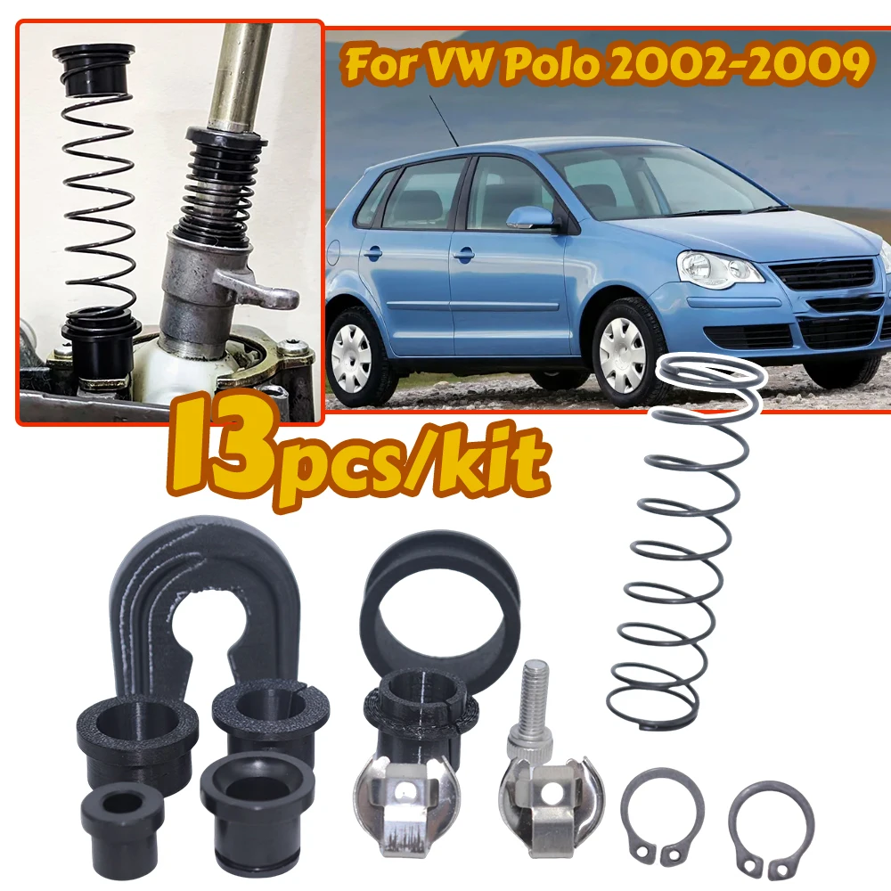 Upgrade Gearbox Repair Kit for VW Polo 2002-2009 Shift Cable Bushing Gear Getter Lever Selector Drivetrain Manual Trans Change