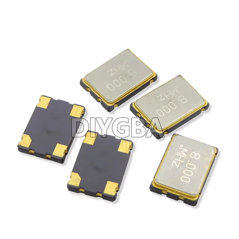 10pcs SMD 5070 active crystal oscillator OSC 25MHZ 6M 10M 12M 16M 20M 24M 25M 26M 33M 50M 7050 5*7