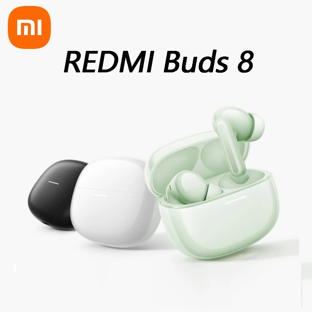 Audífonos Xiaomi Redmi Buds 8, Audífonos Inalámbricos Bluetooth, Audífonos Intrauditivos con Micrófono, Iluminación Ambiental, Batería de Larga Duración