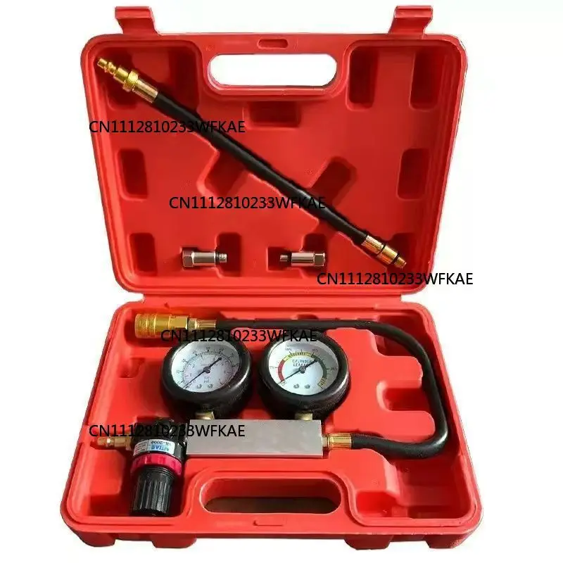 Automotive Engine Cylinder Side Leak Tool Detector, Engine Leak Detection Pressure Gauge, TU-21 Cylinder Leak Detector