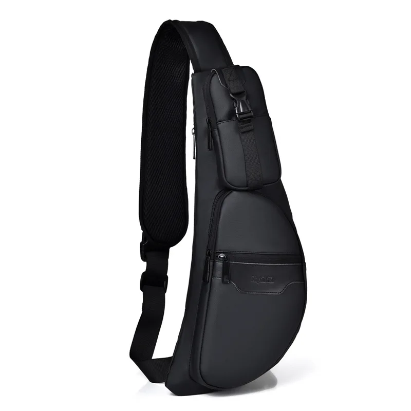 

Casual Fashion Messenger Bag Large Capacity Waterproof Cycling Bag Multifunctional Sports Chest Bag Men's with Small Purses
